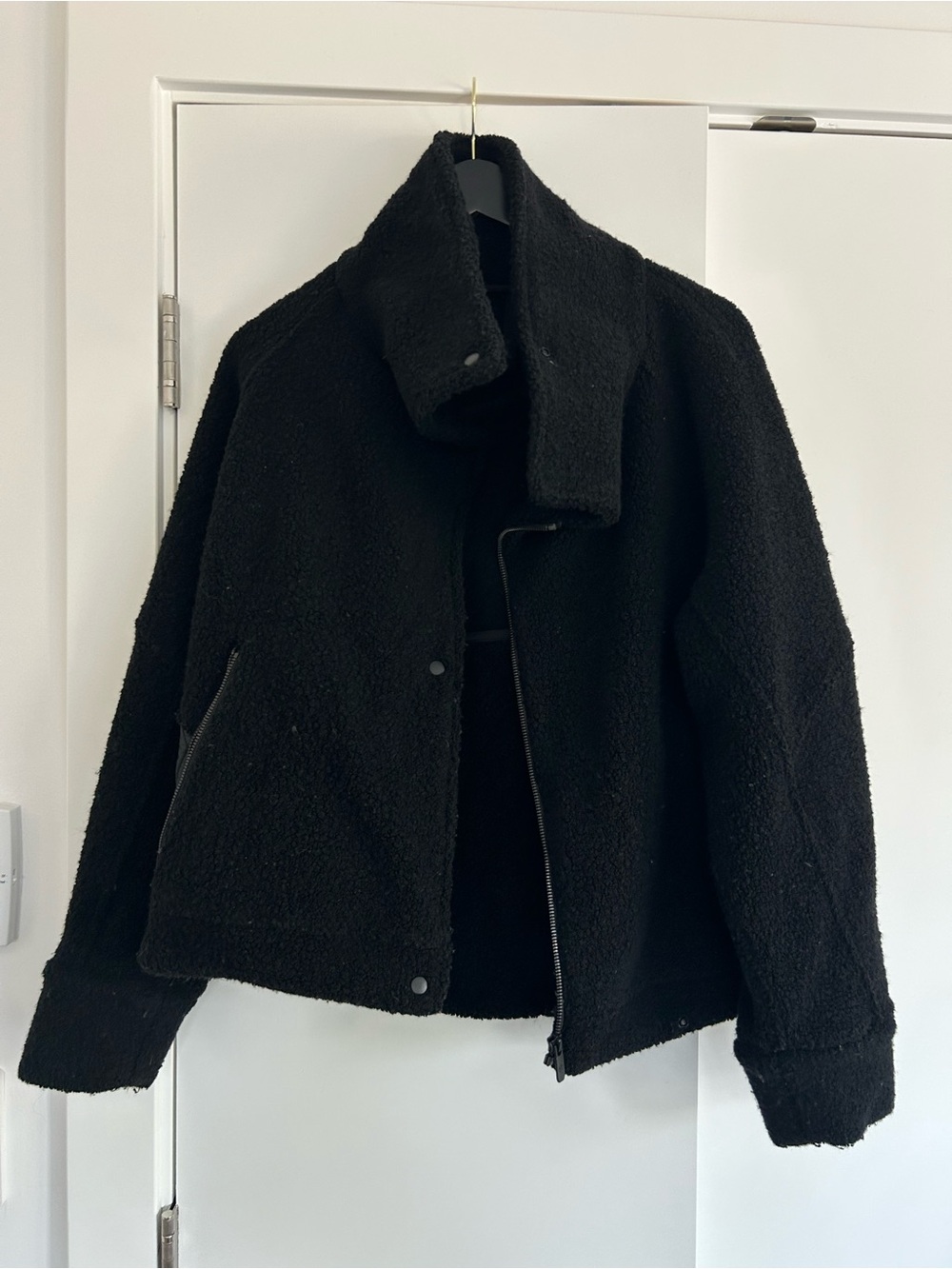 lululemon athletica Black Teddy Jacket